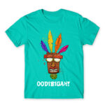Oodibigah Turquoise Men's T-shirt