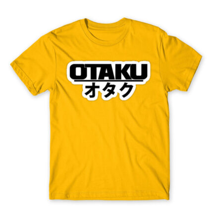 Otaku Gold Men's T-shirt for Anime, Otaku