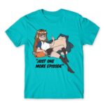 Otaku Life – Just one more episode Atoll Blue Men's Tee for Anime, Otaku