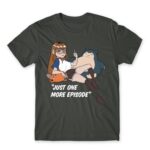 Otaku Life – Just one more episode Dark Grey Men's Tee for Anime, Otaku
