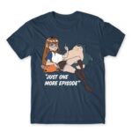 Otaku Life – Just one more episode Denim Men's T-shirt for Anime, Otaku