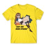 Otaku Life – Just one more episode Lemon Men's Tee for Anime, Otaku