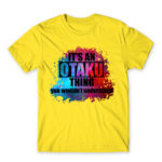 Otaku Universe Lemon Men's T-shirt for Anime, Otaku