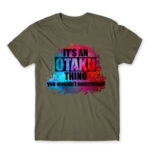 Otaku Universe Zinc Men's T-shirt for Anime, Otaku