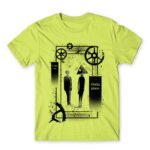 Outta space Apple Green Men's Tee for Anime, Original Art