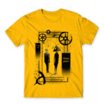 Outta space Gold Men's Tee for Anime, Original Art