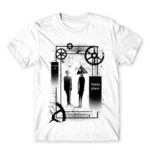 Outta space White Men's Tee for Anime, Original Art