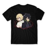 Owari no Seraph Black Men's Tee for Anime, Seraph Of The End