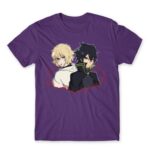 Owari no Seraph Dark Purple Men's Tee for Anime, Seraph Of The End