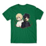 Owari no Seraph Kelly Green Men's T-shirt for Anime, Seraph Of The End