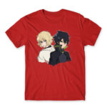 Owari no Seraph Red Men's Tee for Anime, Seraph Of The End