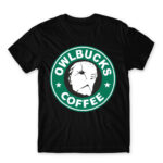 Owlbucks Black Men's T-shirt for Anime, Tokyo Ghoul