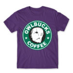 Owlbucks Dark Purple Men's Tee for Anime, Tokyo Ghoul