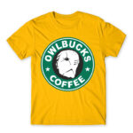 Owlbucks Gold Men's T-shirt for Anime, Tokyo Ghoul