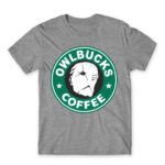 Owlbucks Grey Melange Men's Tee for Anime, Tokyo Ghoul