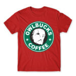 Owlbucks Red Men's T-shirt for Anime, Tokyo Ghoul