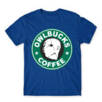 Owlbucks Royal Blue Men's Tee for Anime, Tokyo Ghoul