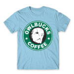 Owlbucks Sky Blue Men's Tee for Anime, Tokyo Ghoul