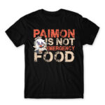 Paimon is not emergency food Black Men's T-shirt