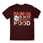 Paimon is not emergency food Burgundy Men's T-shirt