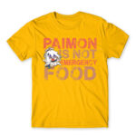 Paimon is not emergency food Gold Men's T-shirt
