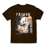 Paimon portriat Chocolate Men's Tee