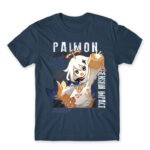 Paimon portriat Denim Men's T-shirt