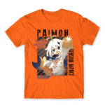 Paimon portriat Orange Men's Tee