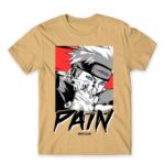 Pain – AKatsuki Sand Men's Tee for Anime, Naruto
