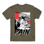 Pain – AKatsuki Zinc Men's T-shirt for Anime, Naruto