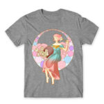 Passion Grey Melange Men's Tee for Anime, Steven Universe