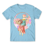 Passion Sky Blue Men's Tee for Anime, Steven Universe