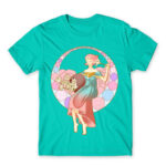 Passion Turquoise Men's T-shirt for Anime, Steven Universe