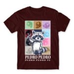 Pedro tour Burgundy Men's T-shirt for Funny, Meme
