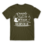 People Call It A Miracle – Soldier Army Men's T-shirt for Soldier, Work