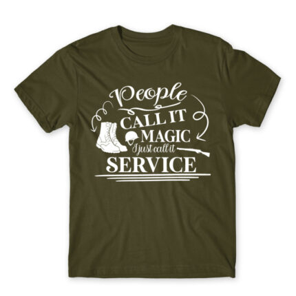 People Call It A Miracle – Soldier Army Men's T-shirt for Soldier, Work