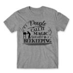 People Call It Magic – Beekeeper Grey Melange Men's T-shirt for Beekeeper, Work