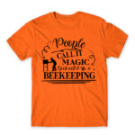 People Call It Magic – Beekeeper Orange Men's Tee for Beekeeper, Work