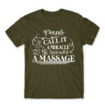 People called it miracle – Massage Therapist Army Men's Tee for Massage Therapist, Work