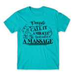 People called it miracle – Massage Therapist Atoll Blue Men's Tee for Massage Therapist, Work