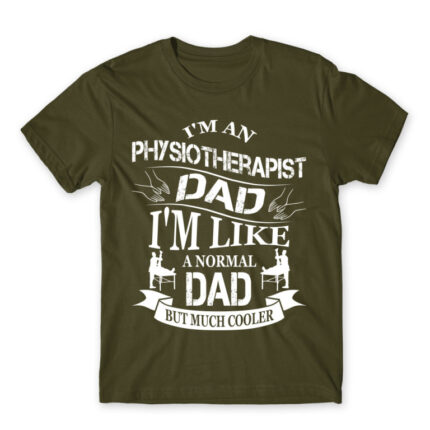 Physiotherapist Dad Army Men's T-shirt for Physiotherapist, Work