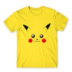 Pikachu face Lemon Men's Tee for Anime, Pokemon