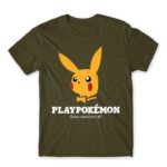 Playpokémon Army Men's T-shirt for Brand Parody, Funny