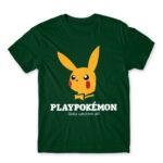 Playpokémon Bottle Green Men's T-shirt for Brand Parody, Funny