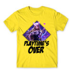 Playtime’s over Lemon Men's Tee for Gaming, League Of Legends