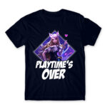 Playtime’s over Navy Men's Tee for Gaming, League Of Legends