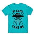 Please take me Atoll Blue Men's Tee for Antisocial, Funny
