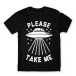 Please take me Black Men's T-shirt for Antisocial, Funny