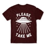Please take me Burgundy Men's T-shirt for Antisocial, Funny
