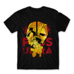 Plus ultra – All Might Black Men's T-shirt for Anime, My Hero Academia